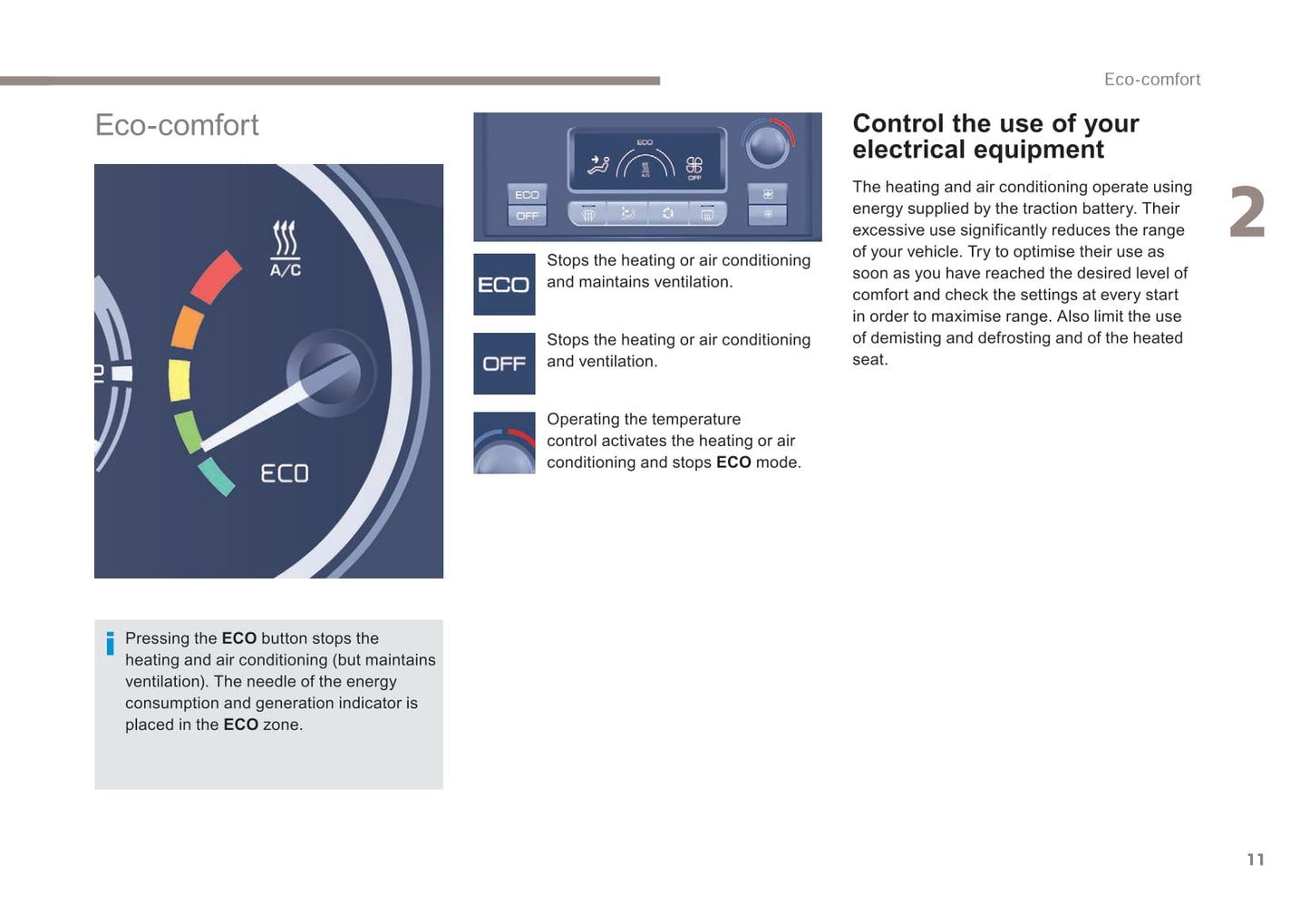 2017-2018 Peugeot Partner Electric/Partner Tepee Electric Gebruikershandleiding | Engels