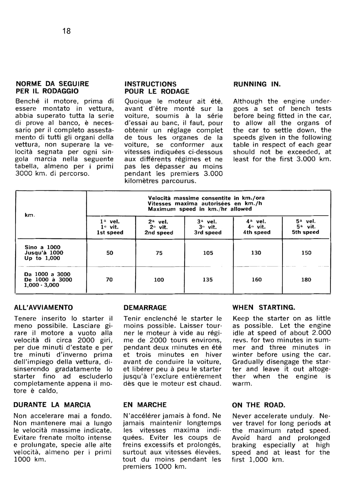 1965 Ferrari 275 GTB/275 GTS Owner's Manual | English