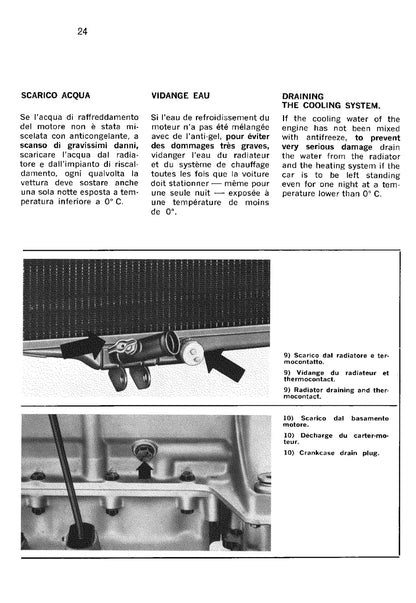 1965 Ferrari 275 GTB/275 GTS Owner's Manual | English