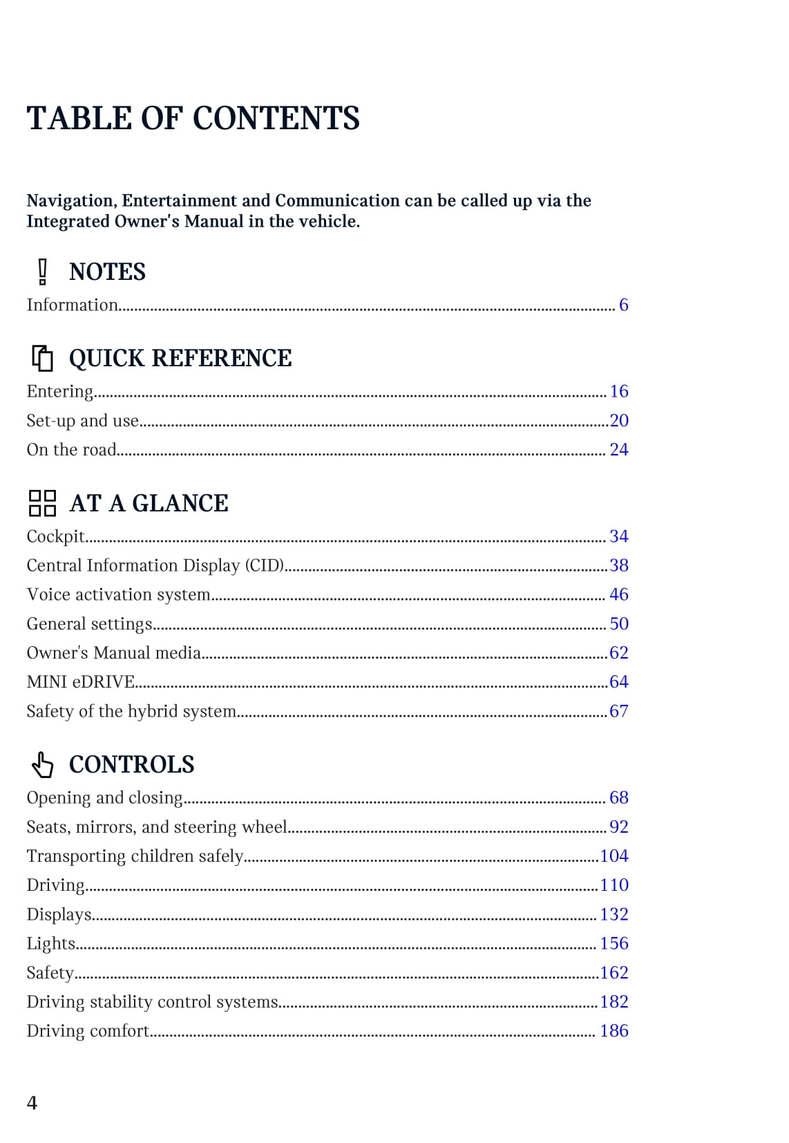 2021 Mini Countryman Owner's Manual | English