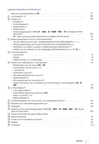 2010-2015 Volkswagen Touran Owner's Manual | Dutch