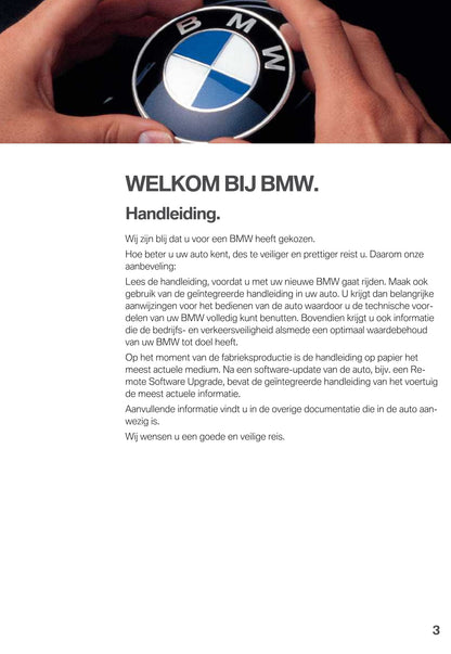 2020-2021 BMW 5 Series Owner's Manual | Dutch