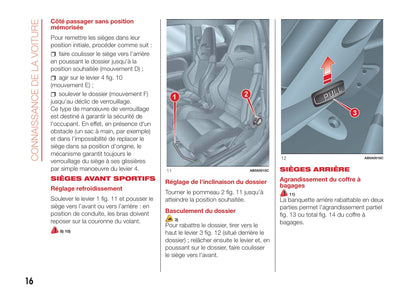 2016-2022 Abarth 595 Owner's Manual | French