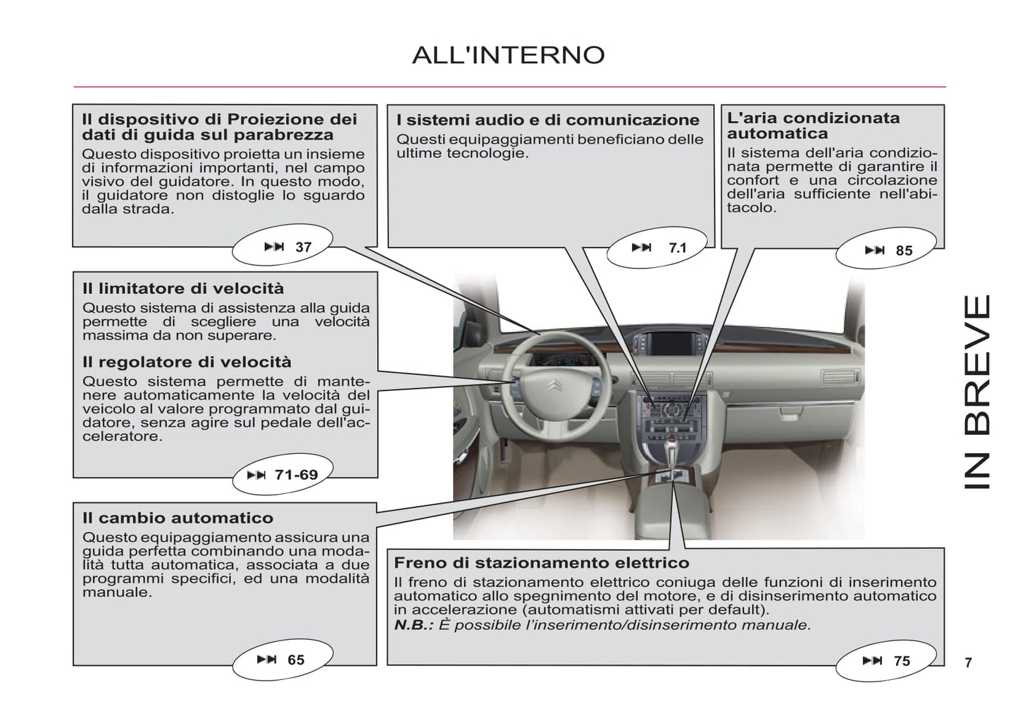 2011-2012 Citroën C6 Bedienungsanleitung | Italienisch