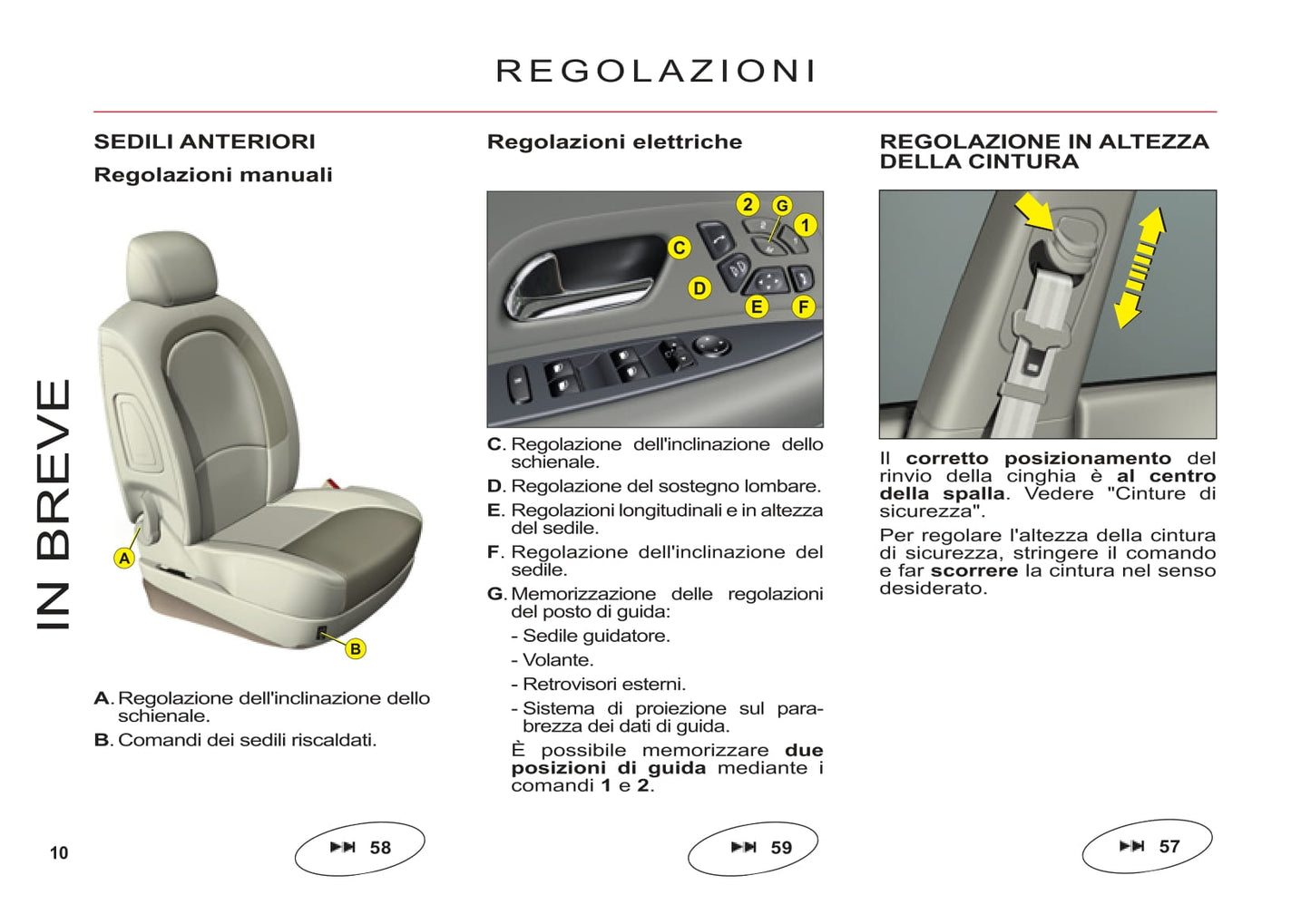 2011-2012 Citroën C6 Bedienungsanleitung | Italienisch