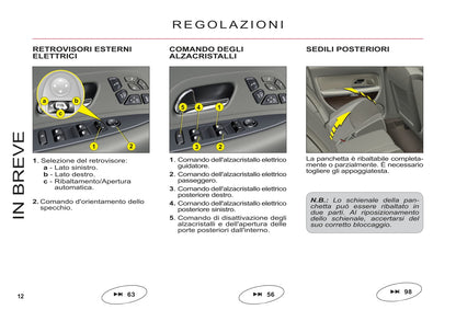 2011-2012 Citroën C6 Bedienungsanleitung | Italienisch