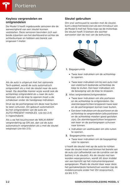 2013-2016 Tesla Model S Manuel du propriétaire | Néerlandais