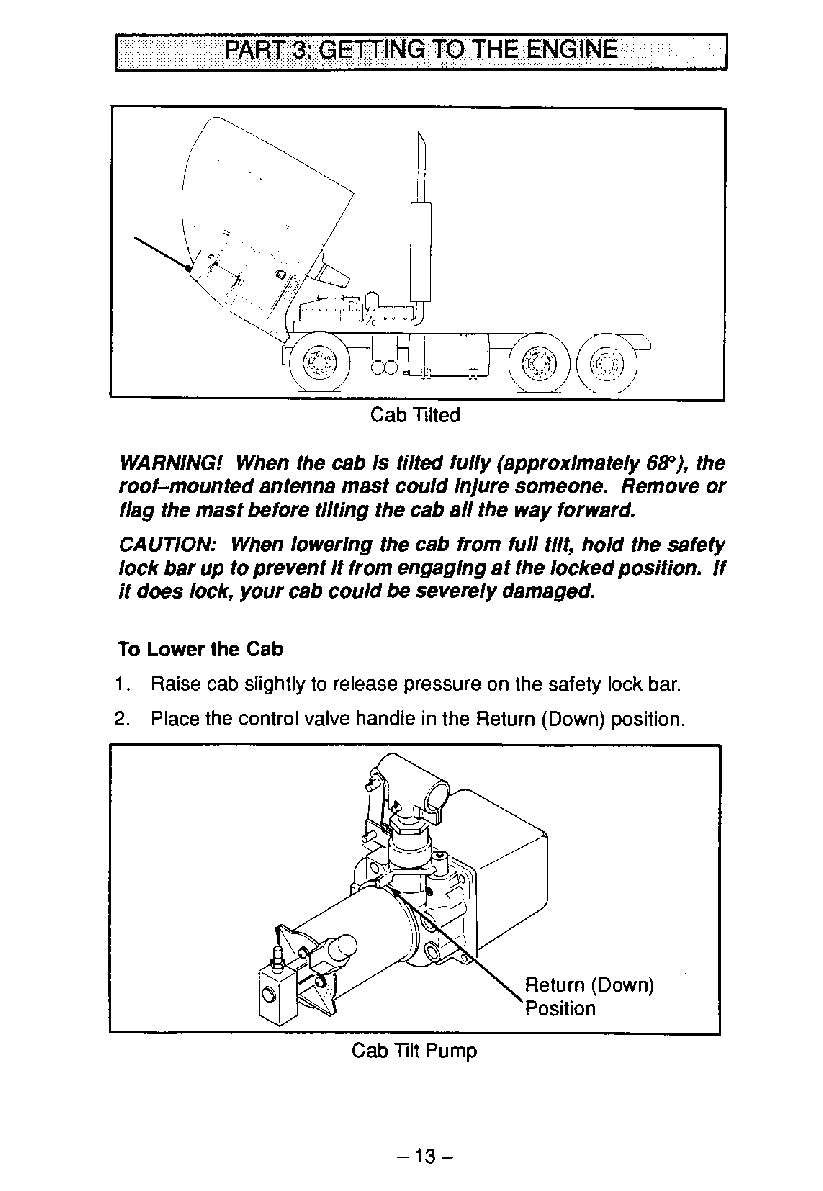 1990-1999 Kenworth  Bedienungsanleitung | Englisch