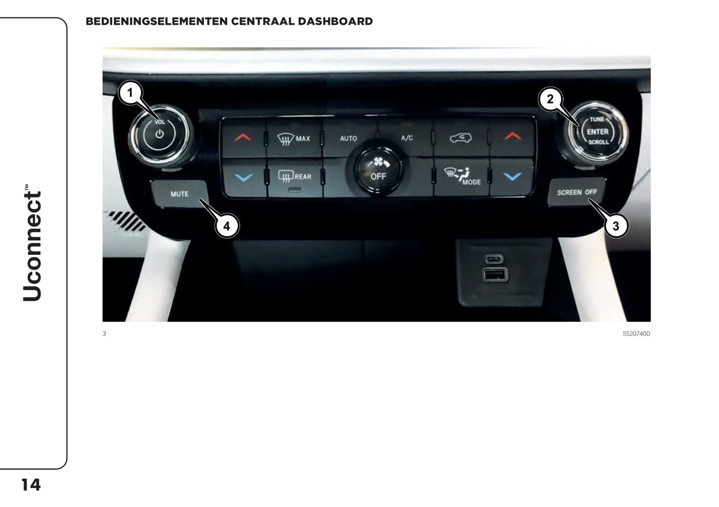 Jeep Compass Uconnect Nav Handleiding 2020 - 2023