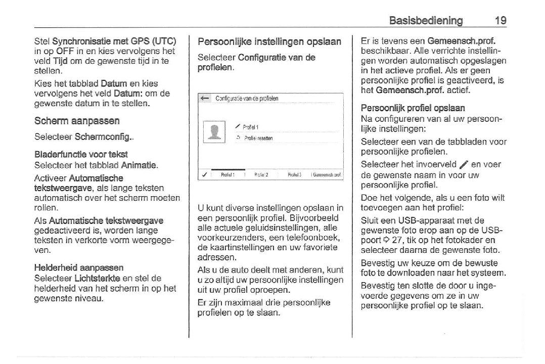 Opel Crossland Infotainment Handleiding 2020 - 2023