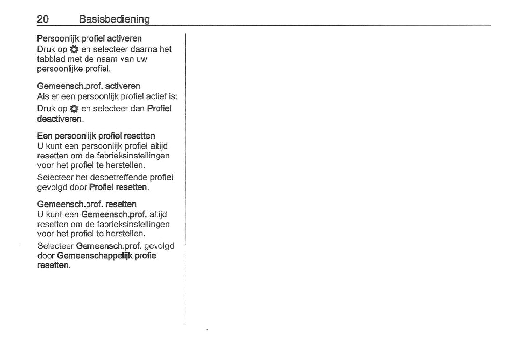 Opel Crossland Infotainment Handleiding 2020 - 2023