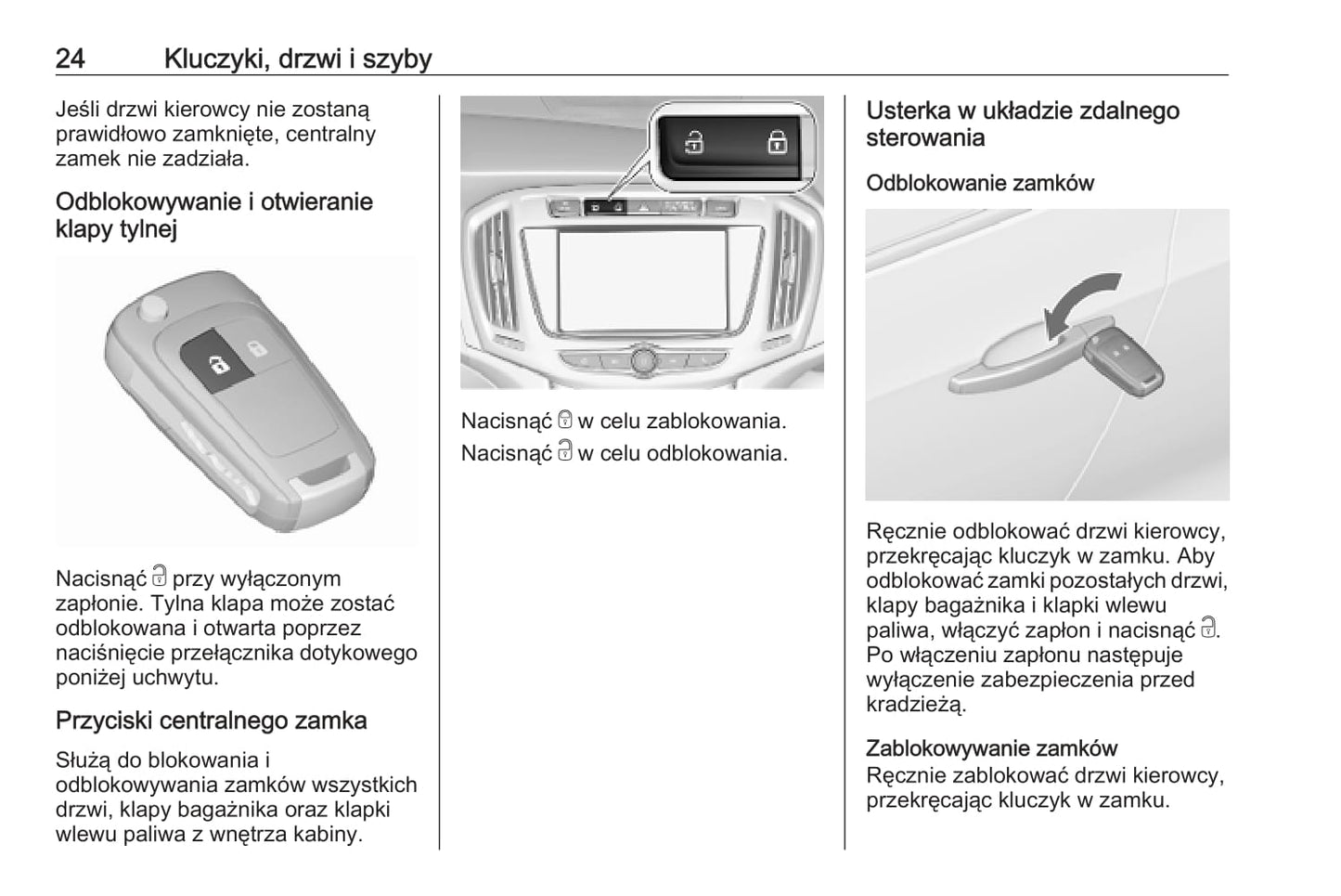 2016-2020 Opel Zafira/Zafira Tourer Gebruikershandleiding | Pools