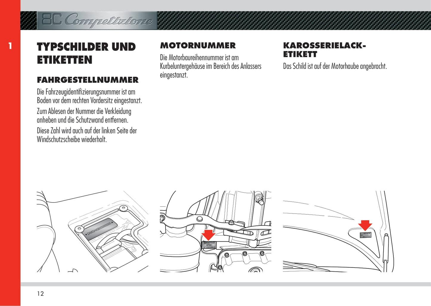 2008 Alfa Romeo 8C Gebruikershandleiding | Duits