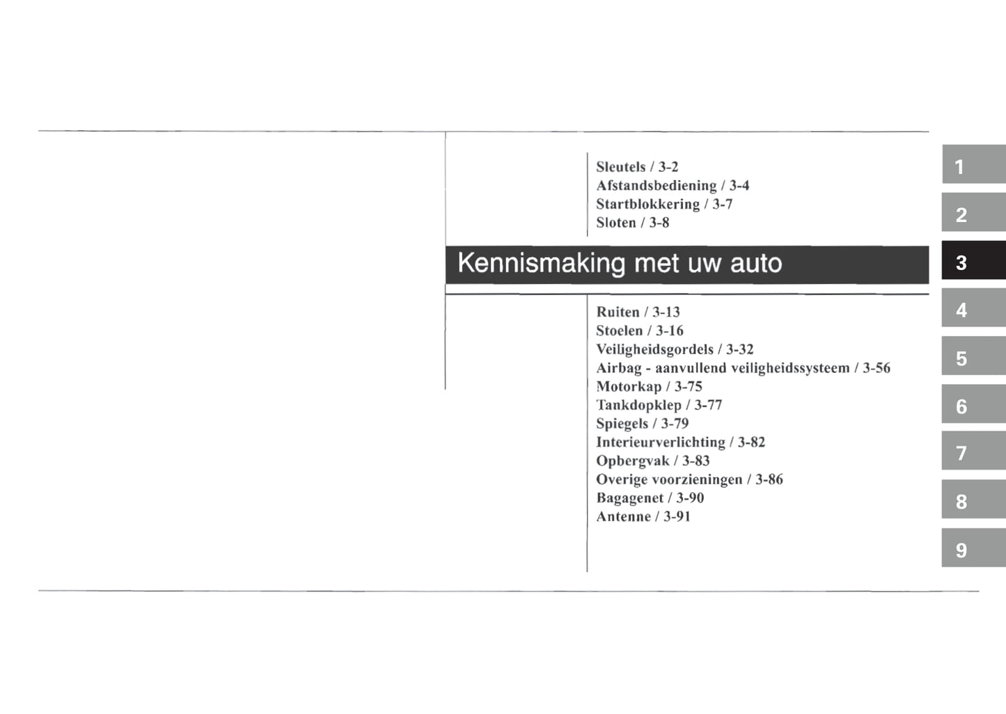 2004-2005 Kia Picanto Bedienungsanleitung | Niederländisch