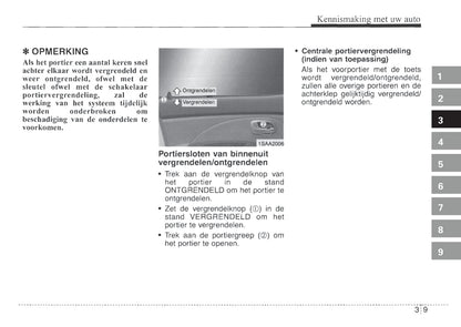 2004-2005 Kia Picanto Bedienungsanleitung | Niederländisch