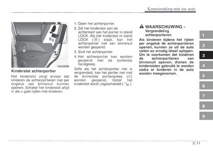 2004-2005 Kia Picanto Bedienungsanleitung | Niederländisch