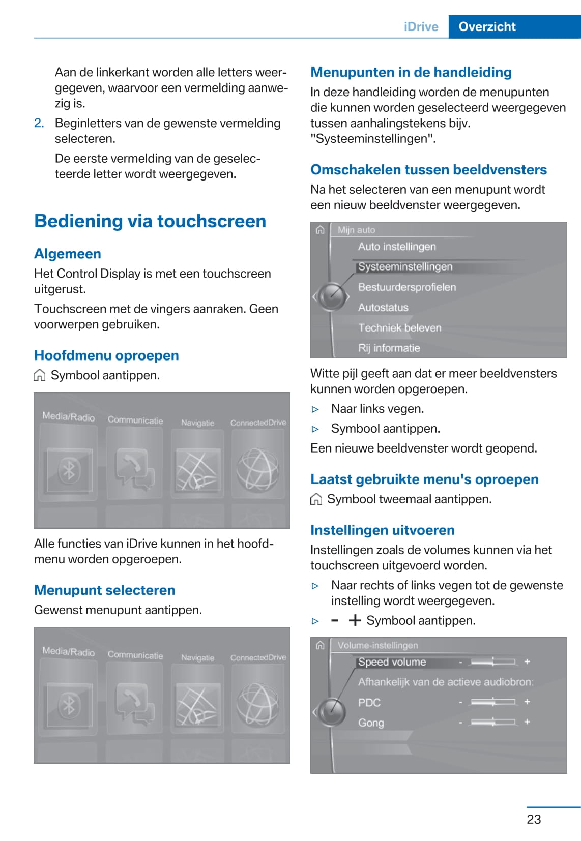 2015-2016 BMW 7 Series Owner's Manual | Dutch