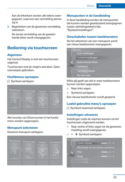 2015-2016 BMW 7 Series Owner's Manual | Dutch