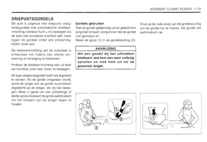 2001-2005 Daewoo Matiz Owner's Manual | Dutch