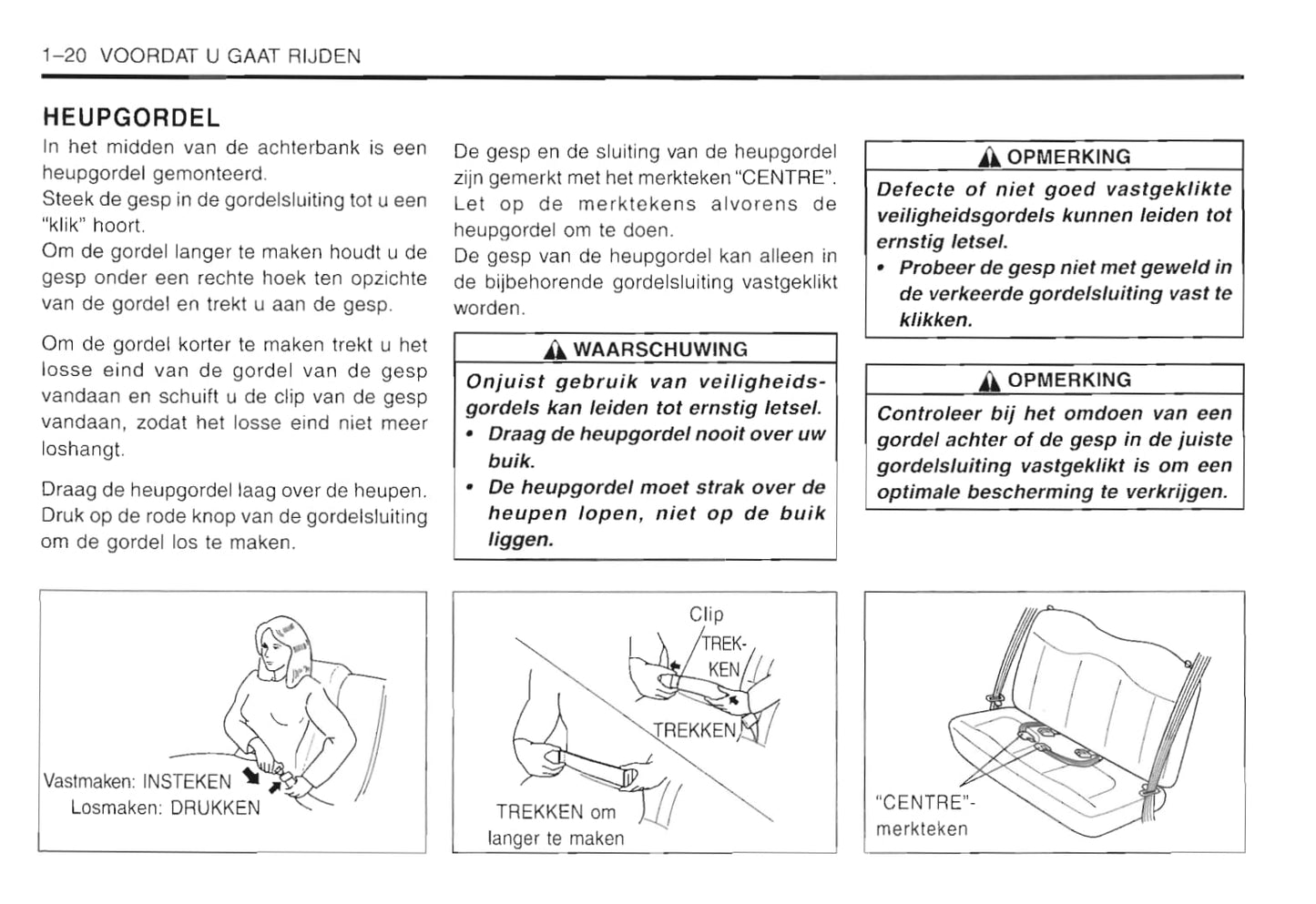 2001-2005 Daewoo Matiz Owner's Manual | Dutch