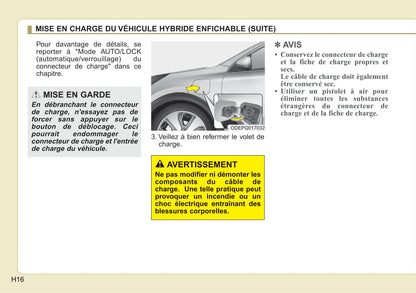 2016-2019 Kia Niro Manuel du propriétaire | Français