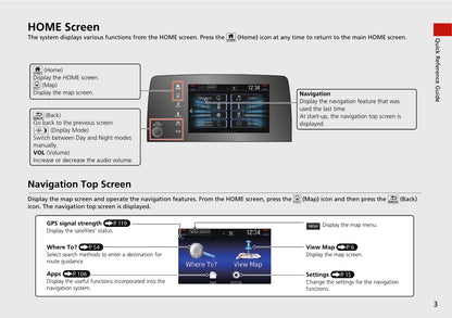 Honda CR-V Navigation Owner's Manual 2017