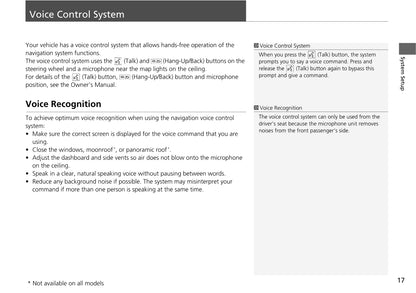 Honda CR-V Navigation Owner's Manual 2017