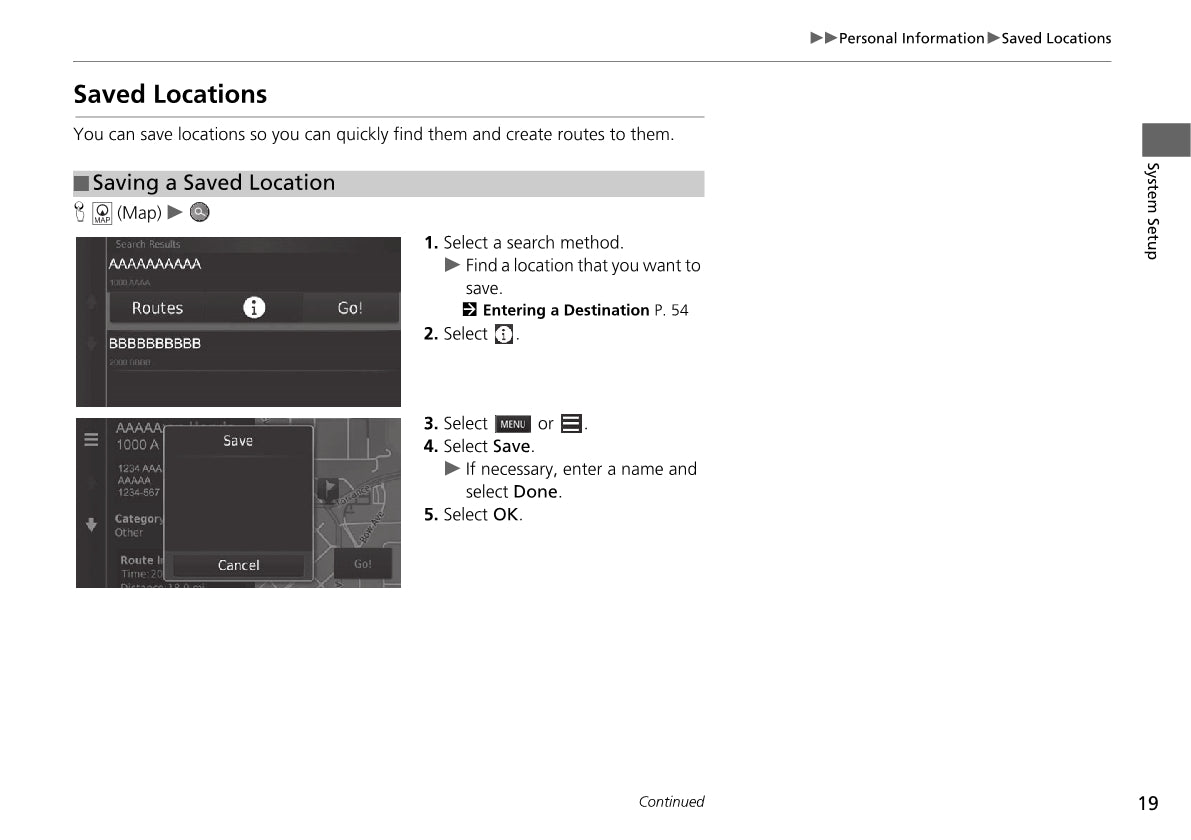 Honda CR-V Navigation Owner's Manual 2017