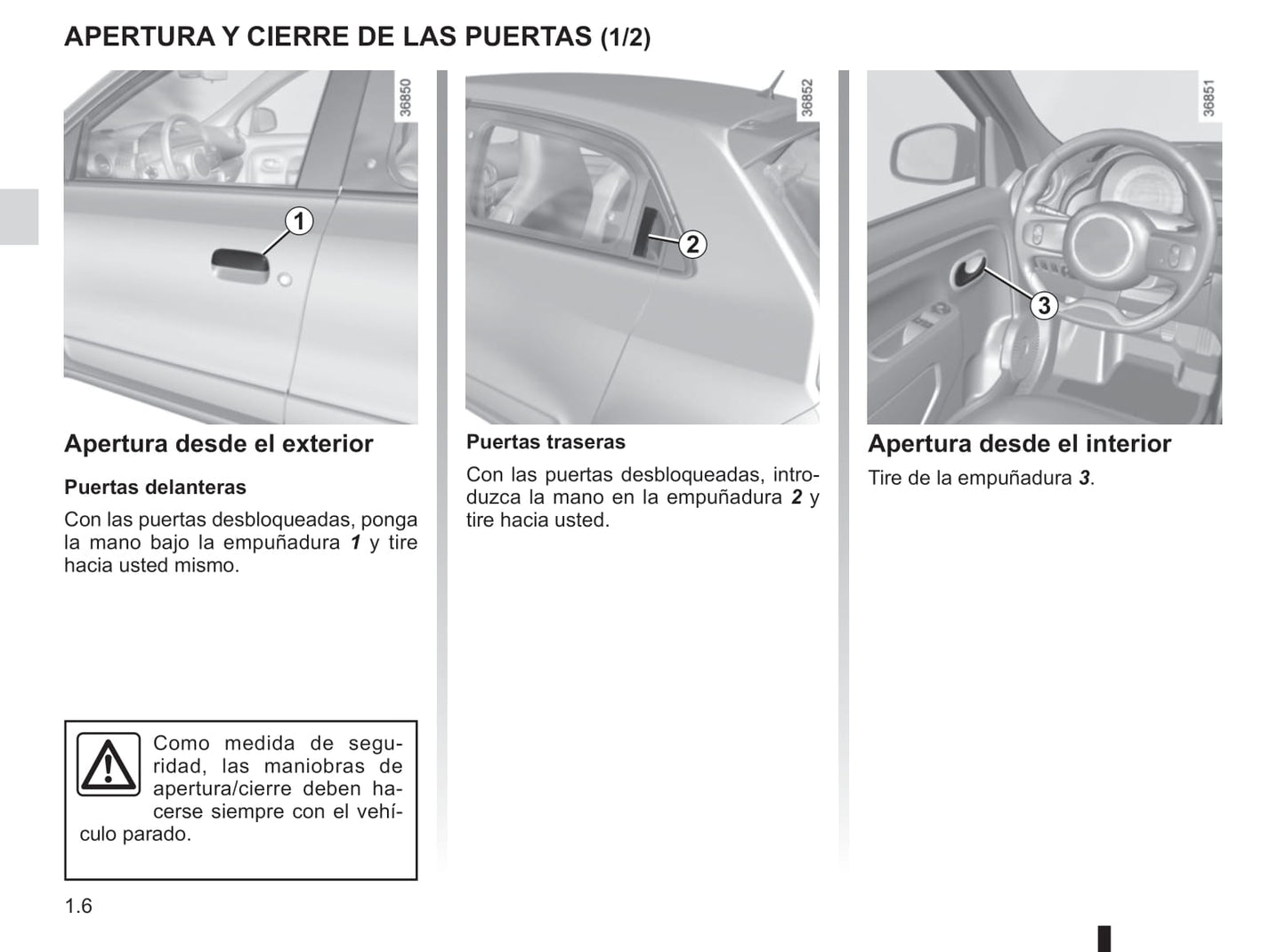 2018-2019 Renault Twingo Owner's Manual | Spanish