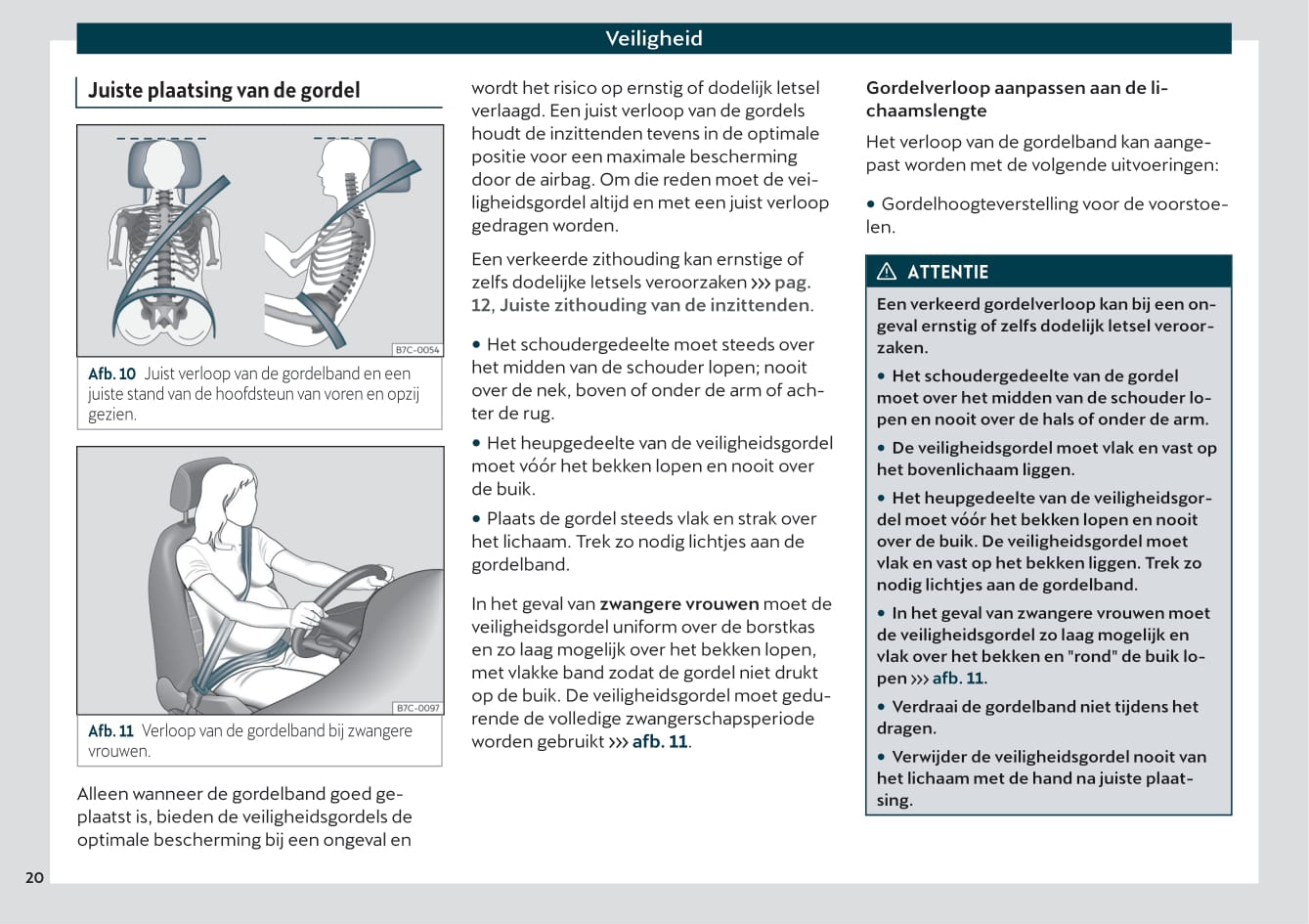 2019-2020 Cupra Ateca Owner's Manual | Dutch