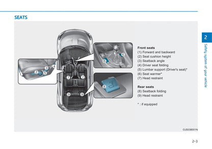 2018-2019 Hyundai Veloster Gebruikershandleiding | Spaans