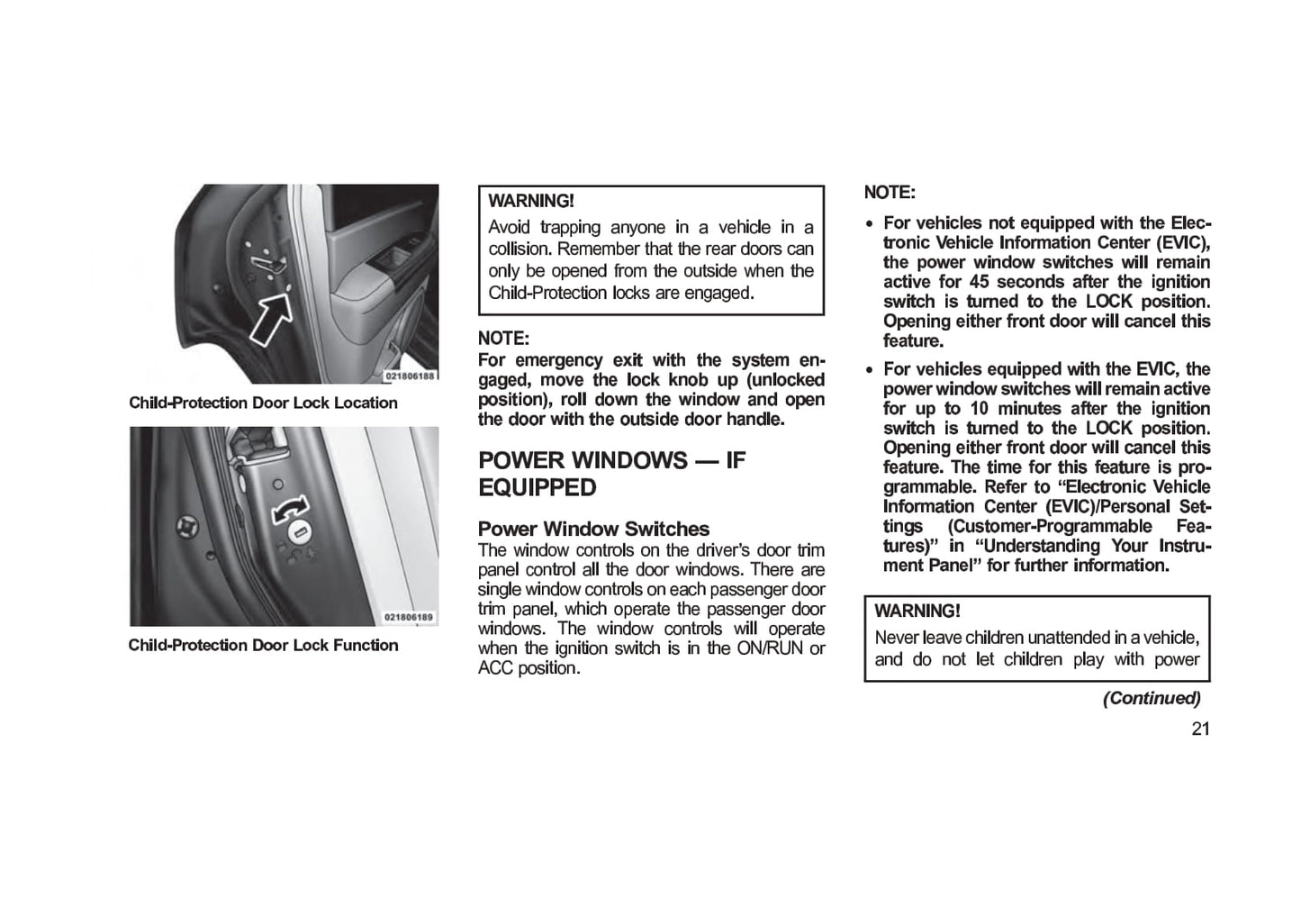 2006-2019 Jeep Patriot Manuel du propriétaire | Anglais