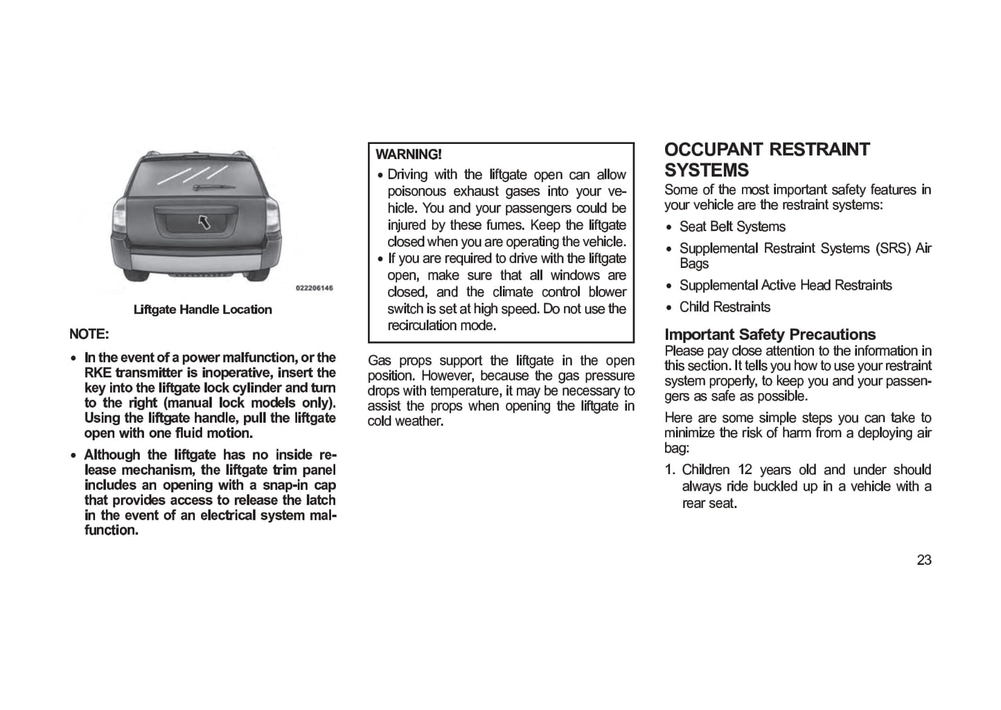 2006-2019 Jeep Patriot Manuel du propriétaire | Anglais