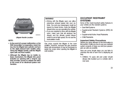 2006-2019 Jeep Patriot Manuel du propriétaire | Anglais