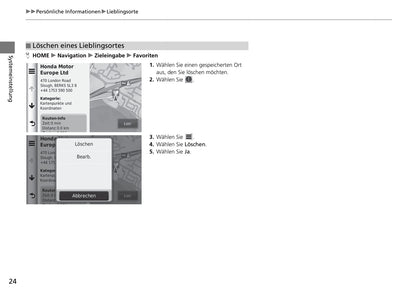 Honda Jazz Navi Bedienungsanleitung 2018 - 2019