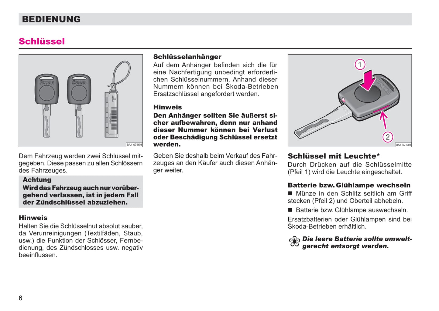 2004-2007 Skoda Octavia Tour I Gebruikershandleiding | Duits