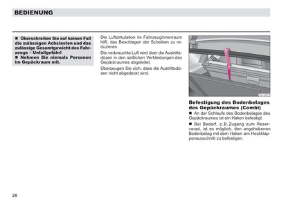 2004-2007 Skoda Octavia Tour I Gebruikershandleiding | Duits