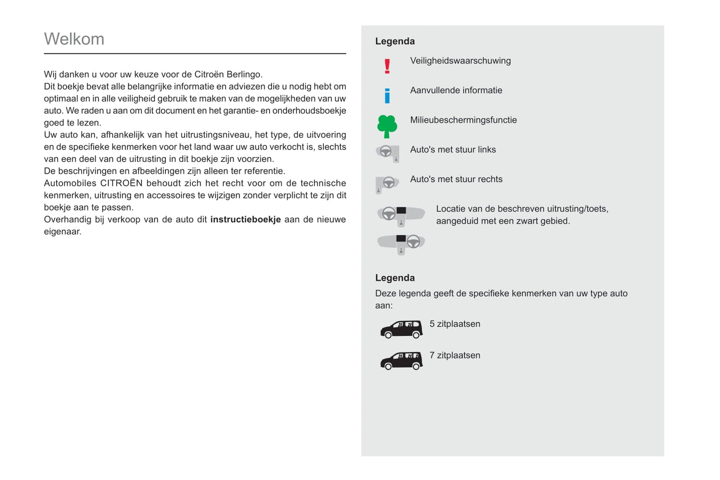 2019-2021 Citroën Berlingo Manuel du propriétaire | Néerlandais