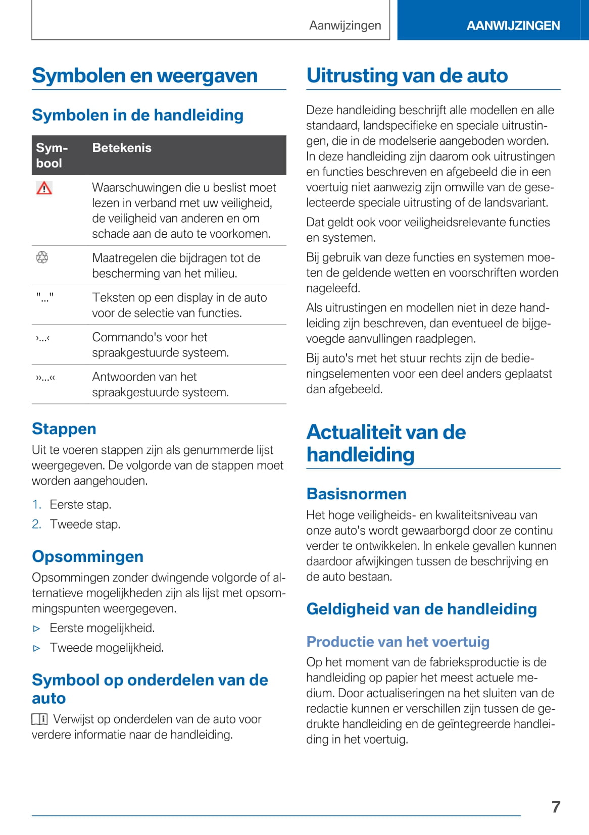 2020-2021 BMW 8 Series Cabrio Owner's Manual | Dutch