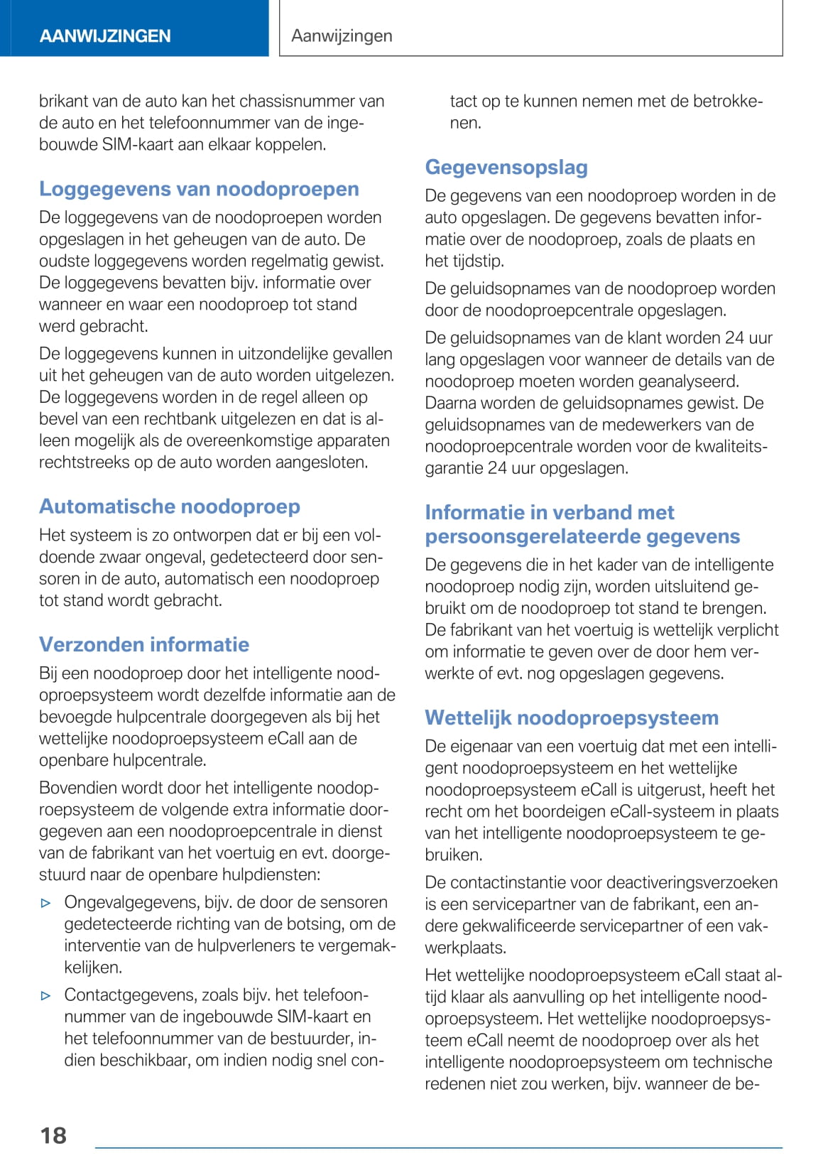 2020-2021 BMW 8 Series Cabrio Owner's Manual | Dutch