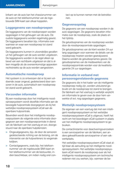 2020-2021 BMW 8 Series Cabrio Owner's Manual | Dutch