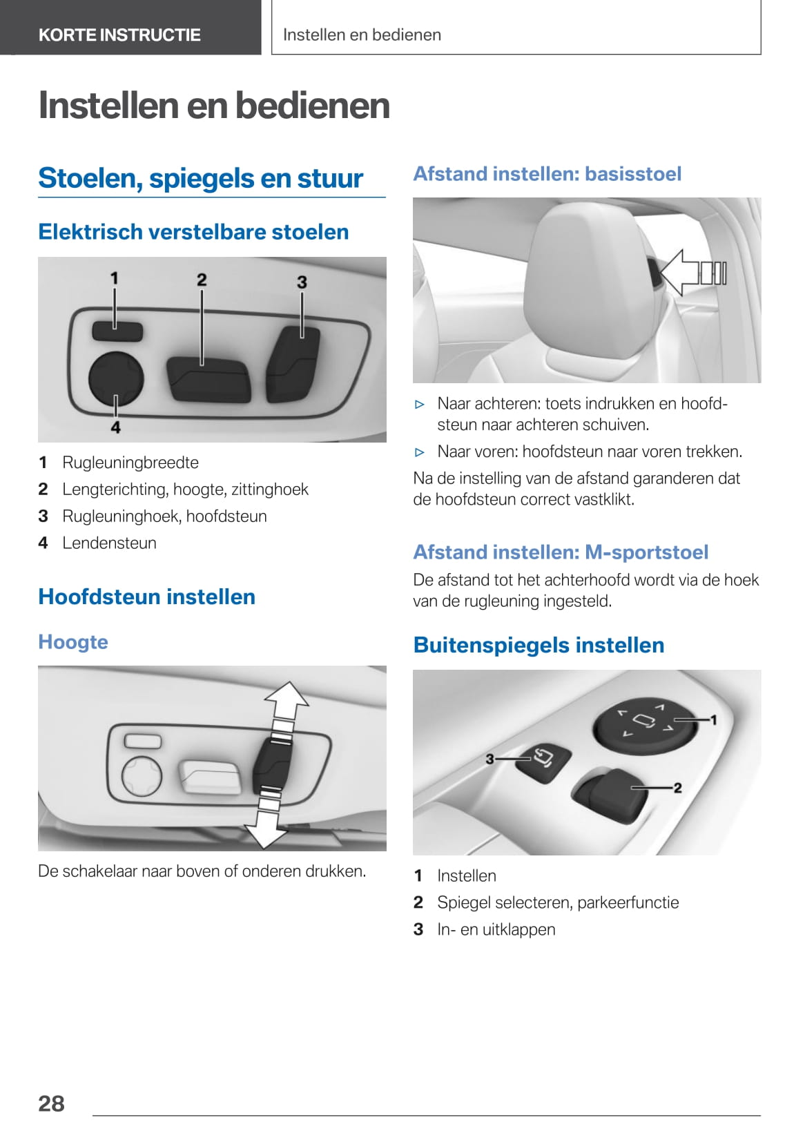 2020-2021 BMW 8 Series Cabrio Owner's Manual | Dutch