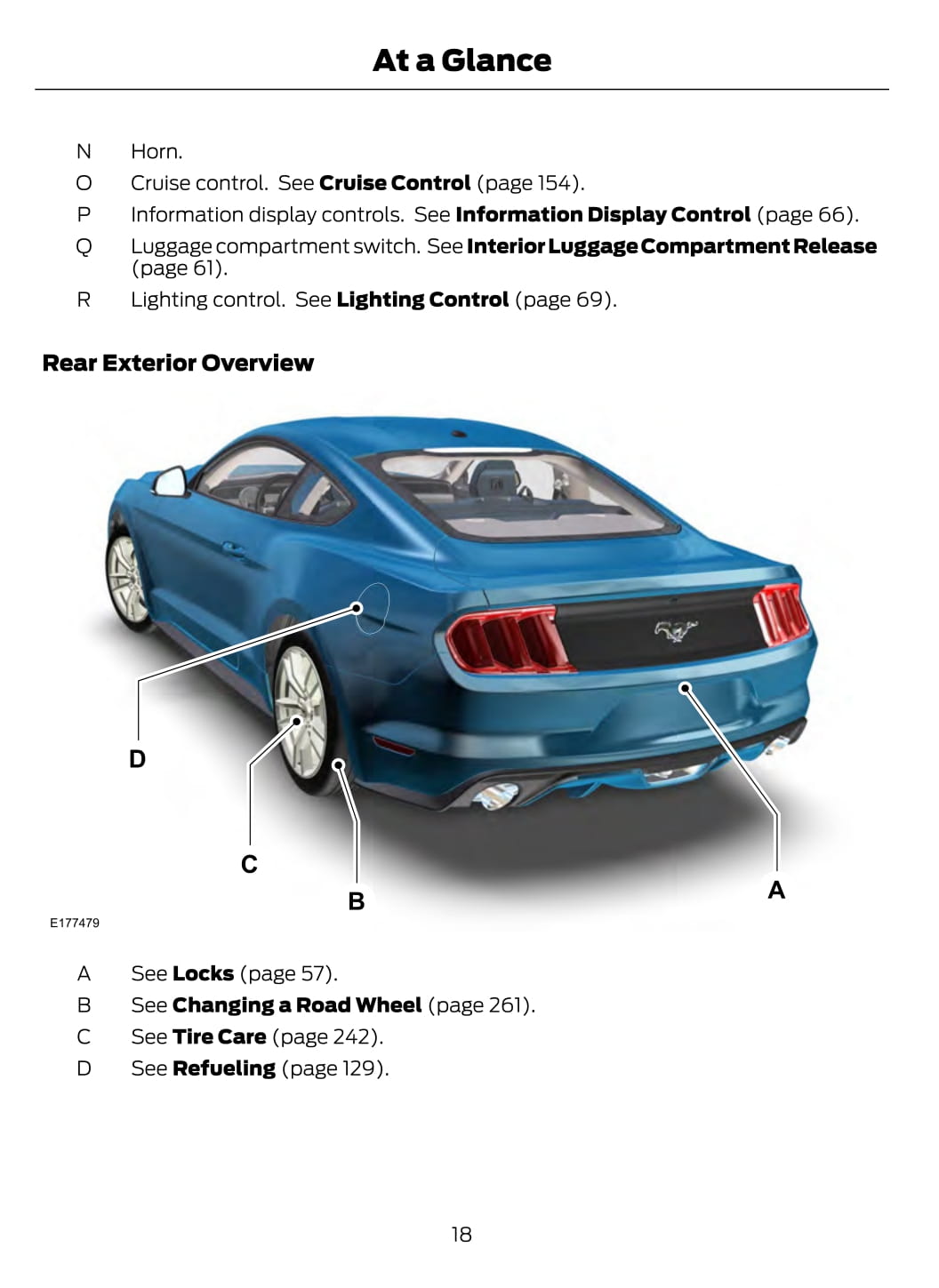 2015 Ford Mustang Bedienungsanleitung | Englisch