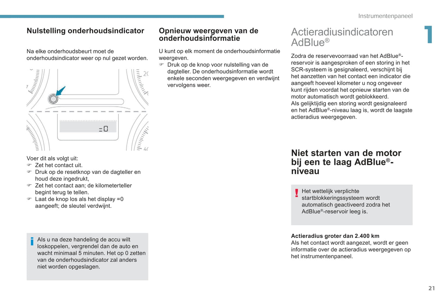 2017-2018 Peugeot 301 Owner's Manual | Dutch