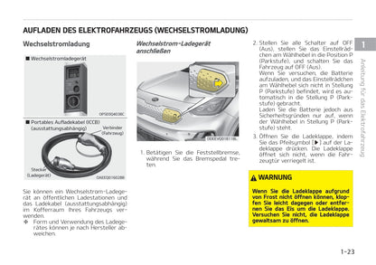 2021-2022 Kia e-Niro Owner's Manual | German