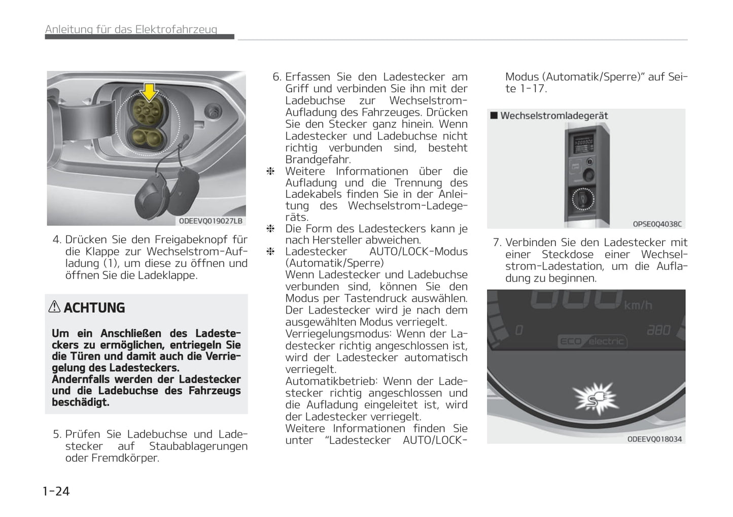 2021-2022 Kia e-Niro Owner's Manual | German