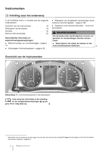 2011-2016 Volkswagen Tiguan Owner's Manual | Dutch