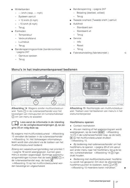 2011-2016 Volkswagen Tiguan Owner's Manual | Dutch