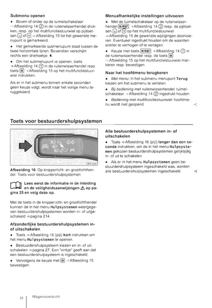 2011-2016 Volkswagen Tiguan Owner's Manual | Dutch