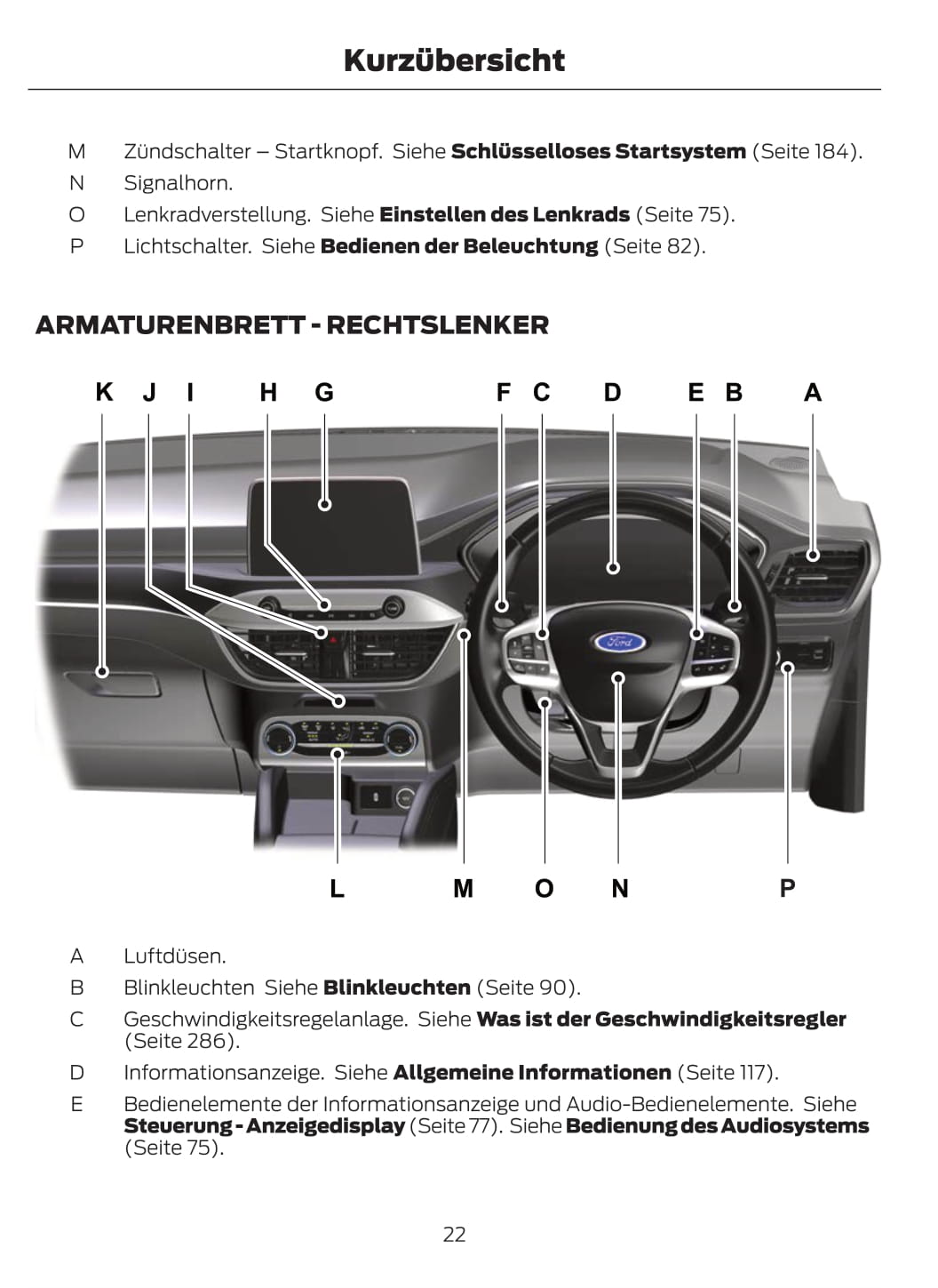 2021 Ford Kuga/Kuga Hybrid Owner's Manual | German